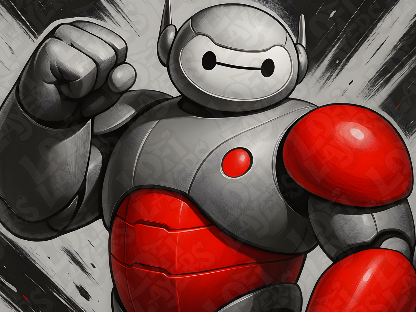 Baymax Hueforge
