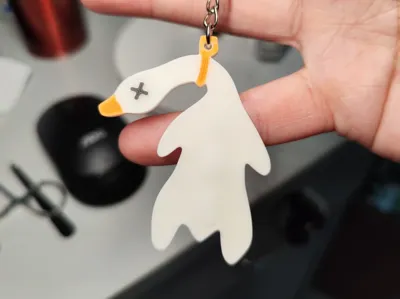 Color-changing Roasted Duck Tag