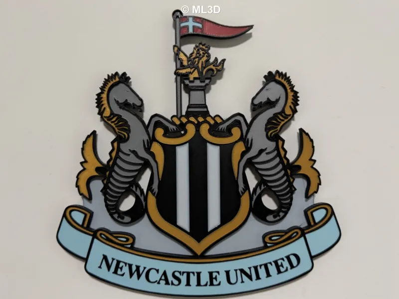 ML3D_Newcastle United Badge - Multicolor (AMS req)