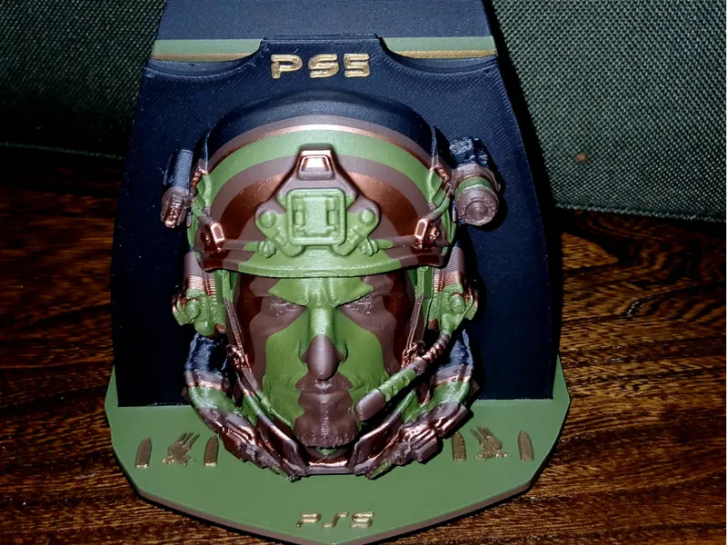PS5 controller holder military style