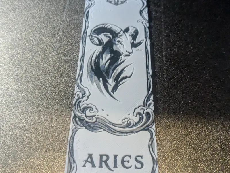Segnalibro zodiaco - Aries