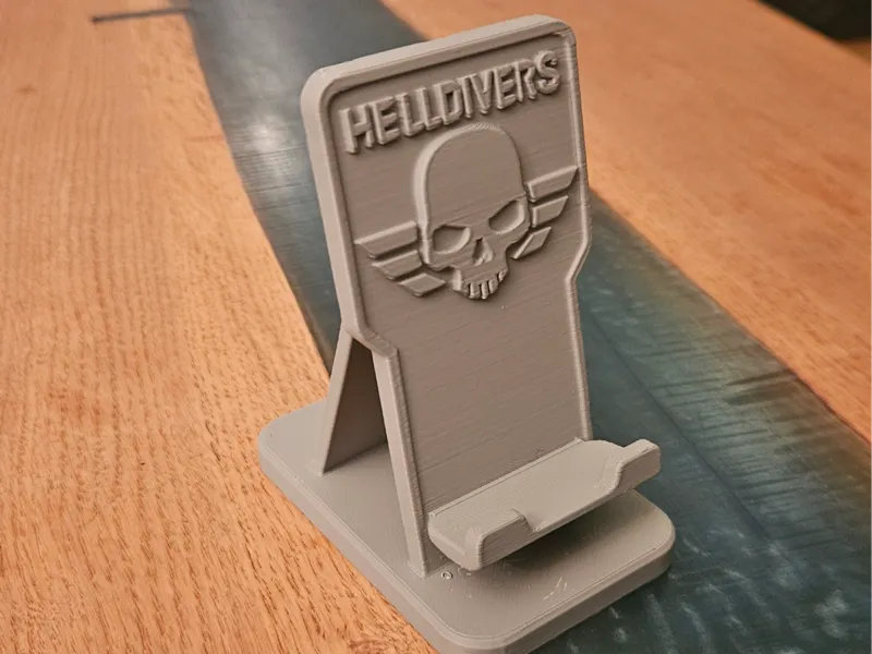 Helldivers phone stand