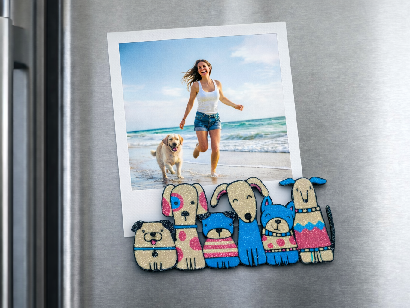 Cute Dog Fridge Magnet