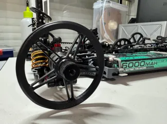 Super Precise 1/10 RC Touring Car Setup Wheels