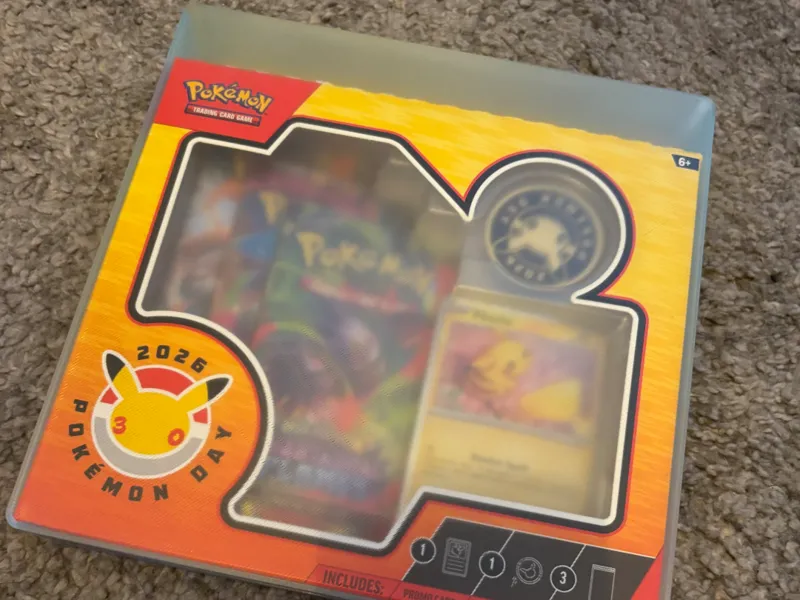 Protective casing for Pokemon Day Collection Box