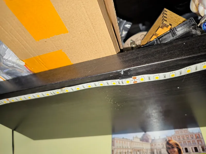 Soporte tira led de 10mm