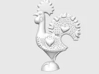 Coq de Barcelos à peindre — photo 2