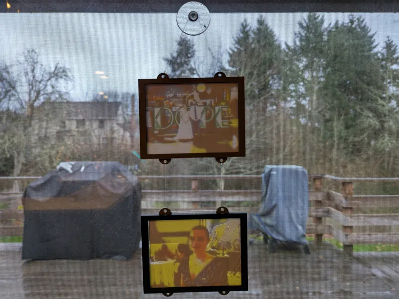 Lithophane Picture Frame for Hanging in Window