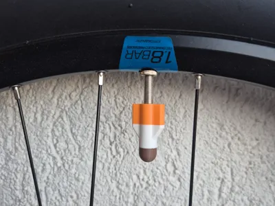 Bicycle Valve Cap Rocket Ice Cream 