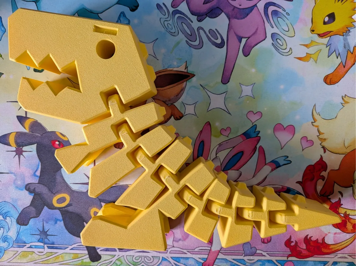 Dinosaure articulé géant