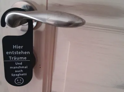 Cool Door Hanger 