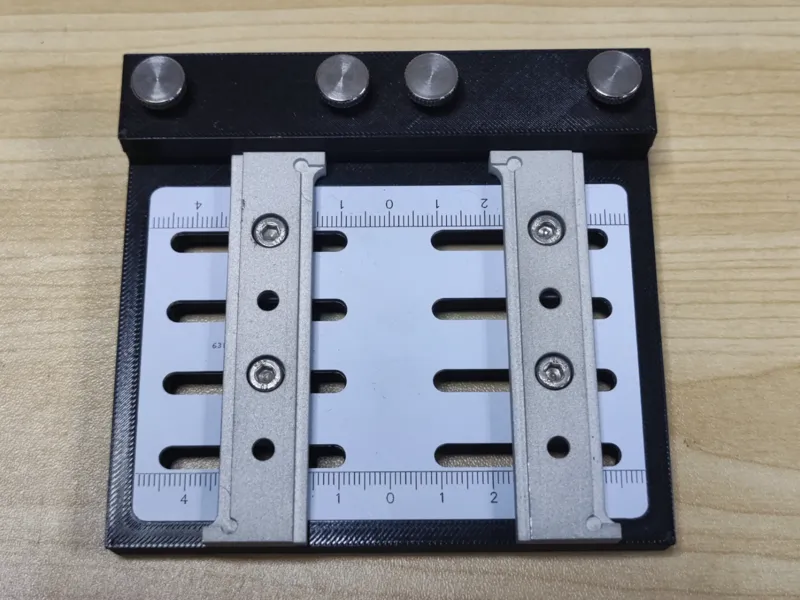 兼容不同板厚的PCB上锡夹具(支持嘉立创CNC)