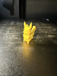 Porte-clés Pikachu low poly — photo 4