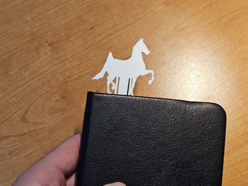 horse bookmark