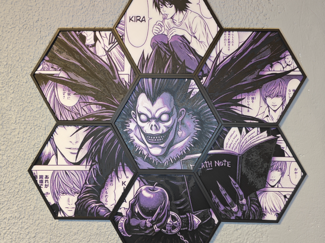 Poster de Ryuk Death Note's modo panal