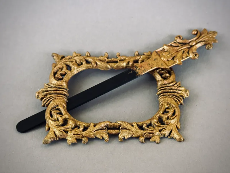 Napoleon III Gilt-Bronze Cache-Peigne