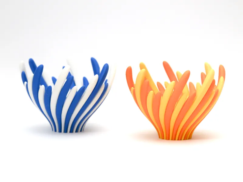 Twisted Dual Tone Tray
