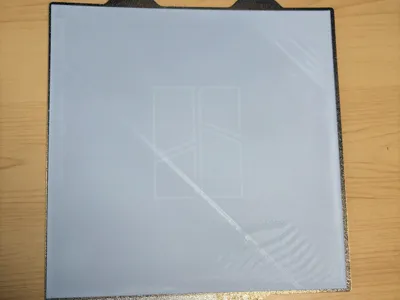 A1 Mini Bed Plate Cleaner/ First Layer Test