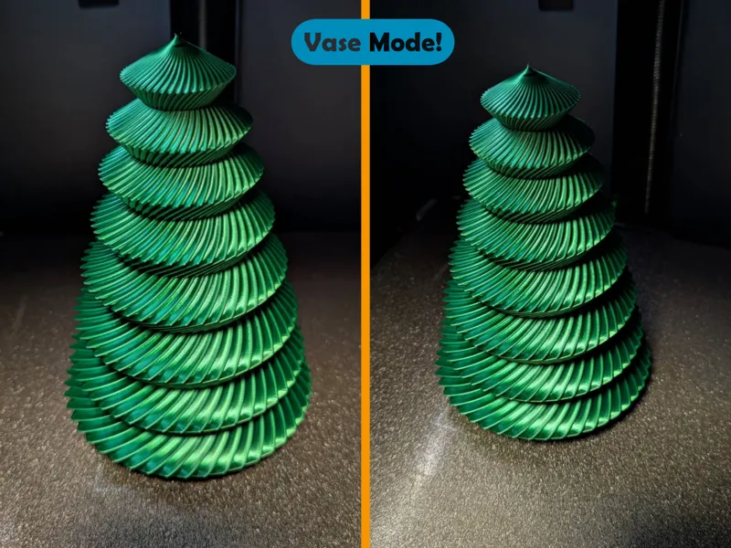 Vase Mode Christmas Tree
