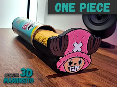 (Tony Chopper Version) Pringles tray with lid