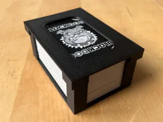 minimalistische Kartenschachtel/Kartenbox