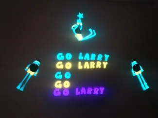 Glow in the Dark - Long Legged Larry - Aesop Rock