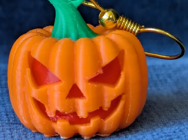 Halloween Pumpkin Earrings
