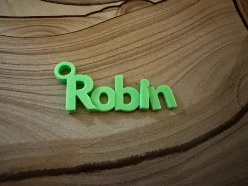 Schlüsselanhänger Robin