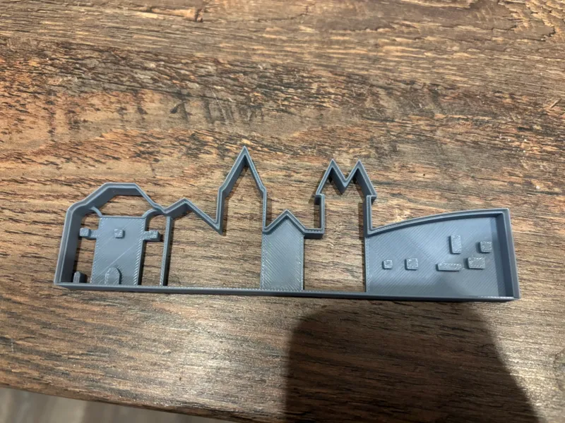 Aachen Cookie Cutter Tor und Skyline