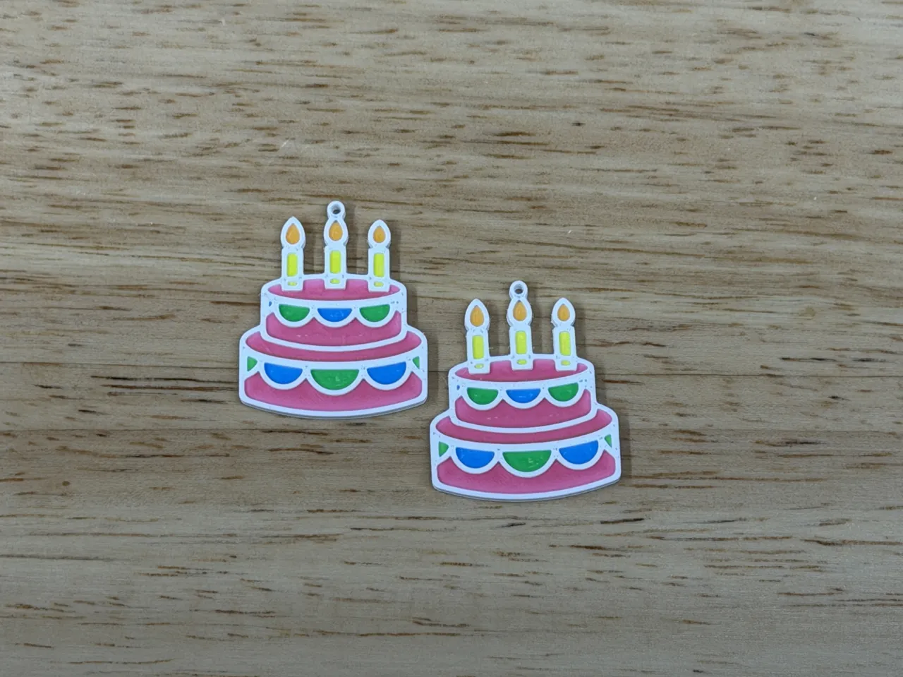 Birthday Cake Earrings view 2