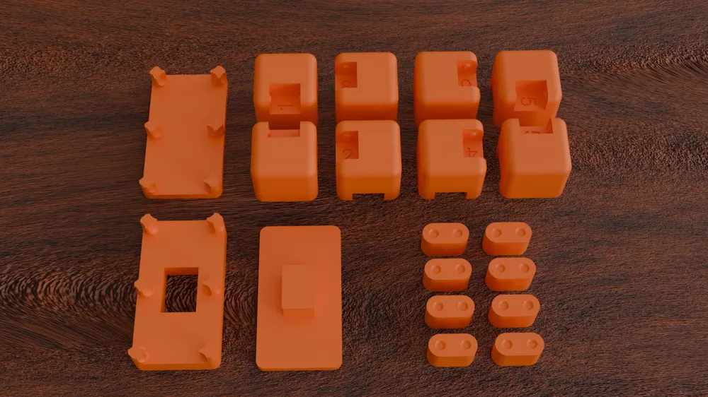 Modular Infinity Cube! Perfect Hinges - Free 3D Print Model - MakerWorld
