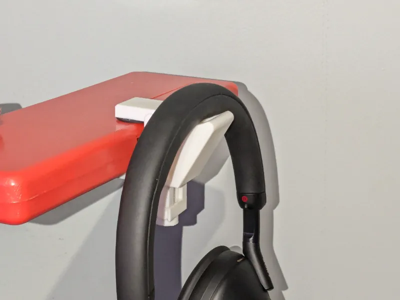 Compact Headphone Holder