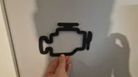 Symbole « check engine » - déco murale — photo 3