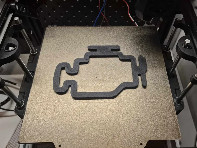 Check Engine Symbol - wall art (easy to print!)
