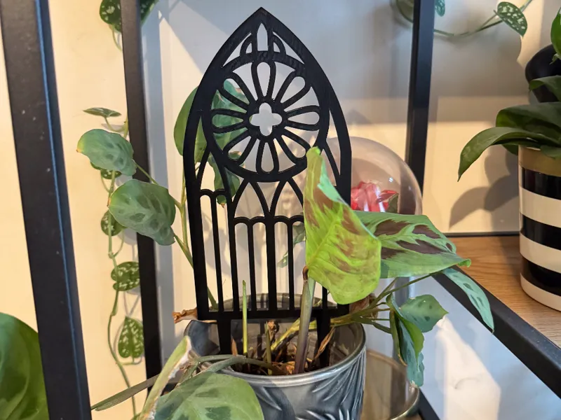 Plant trellis, support, Ghotic theme - second ver.