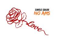 Love Rose_Single Color_0.2mm layer, 2 walls, 15% infill