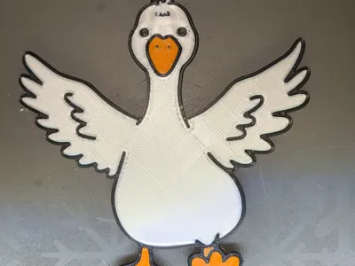 Silly Goose hanging Decor
