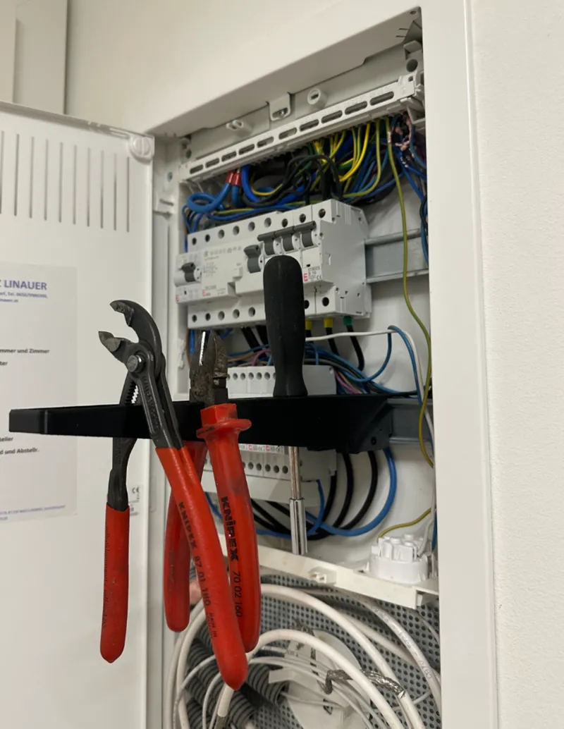 Werkzeughalter für Hutschiene,DIN -Schiene