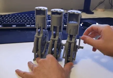 Modular 6-Stroke Engine | Updated! view 4