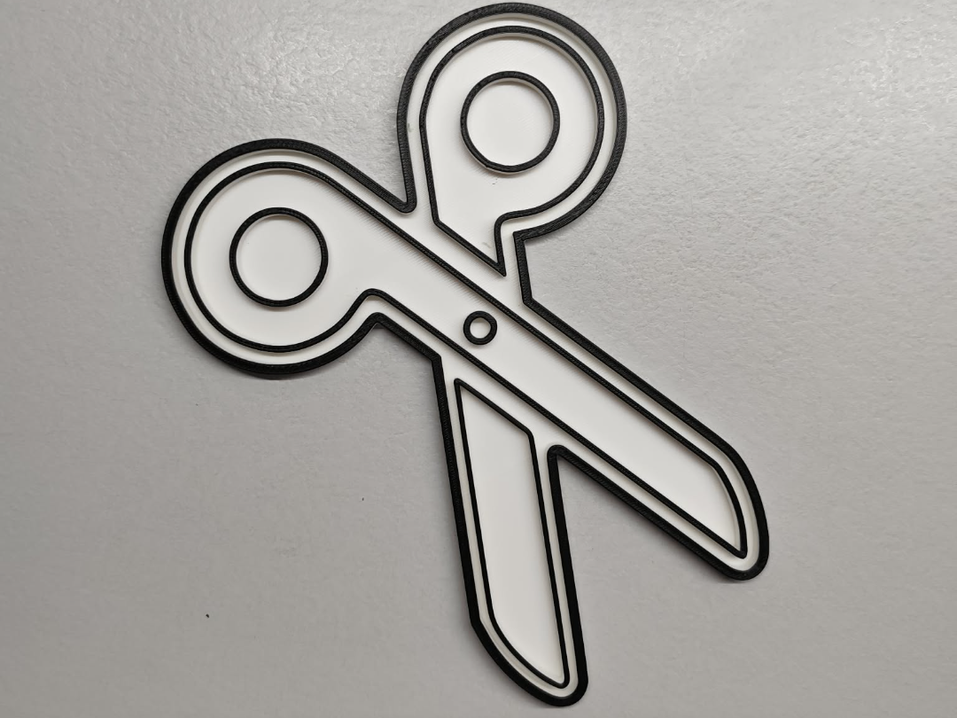 Sensory tray shapes - Scissors