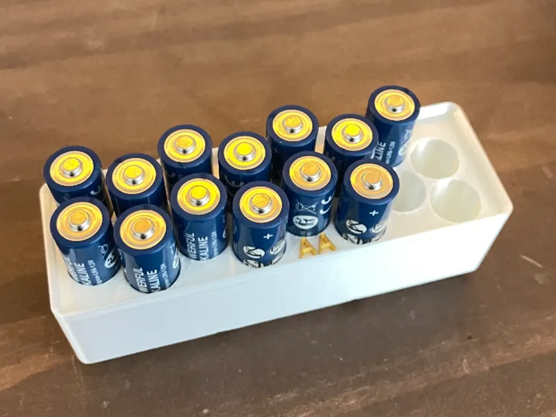 AA Battery Holder 16 ea