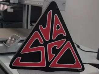 Lightbox VASCO Rossi - logo triangolare -