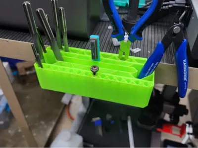 Tool Holder for Files and Bits Infill as Dividers