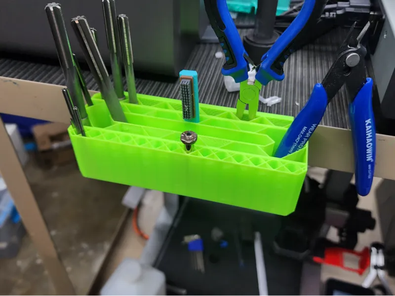 Tool Holder for Files and Bits Infill as Dividers