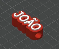 JOÃO, 0.2mm layer, 3 walls, 15% infill
