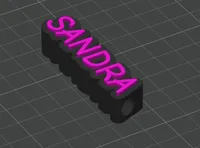 SANDRA, 0.2mm layer, 3 walls, 15% infill