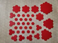 Socles hexagonaux pour figurines de JDR — photo 1