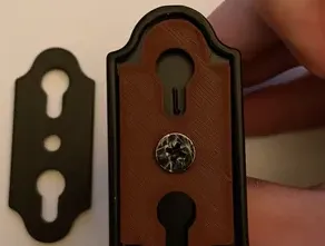 Replacement mounting plate Ikea kitchen rail