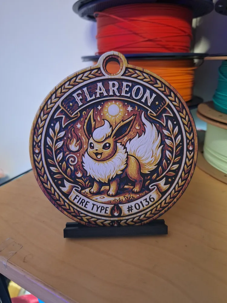 Flareon #0136 Pokemon Ornament – Kostenloses 3D-Druckmodell – MakerWorld
