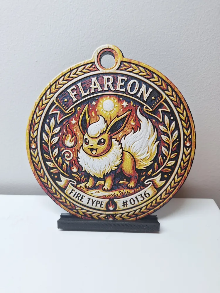Flareon #0136 Pokemon Ornament – Kostenloses 3D-Druckmodell – MakerWorld